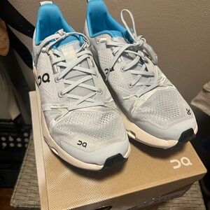 ON Running Gray and Blue Sneakers